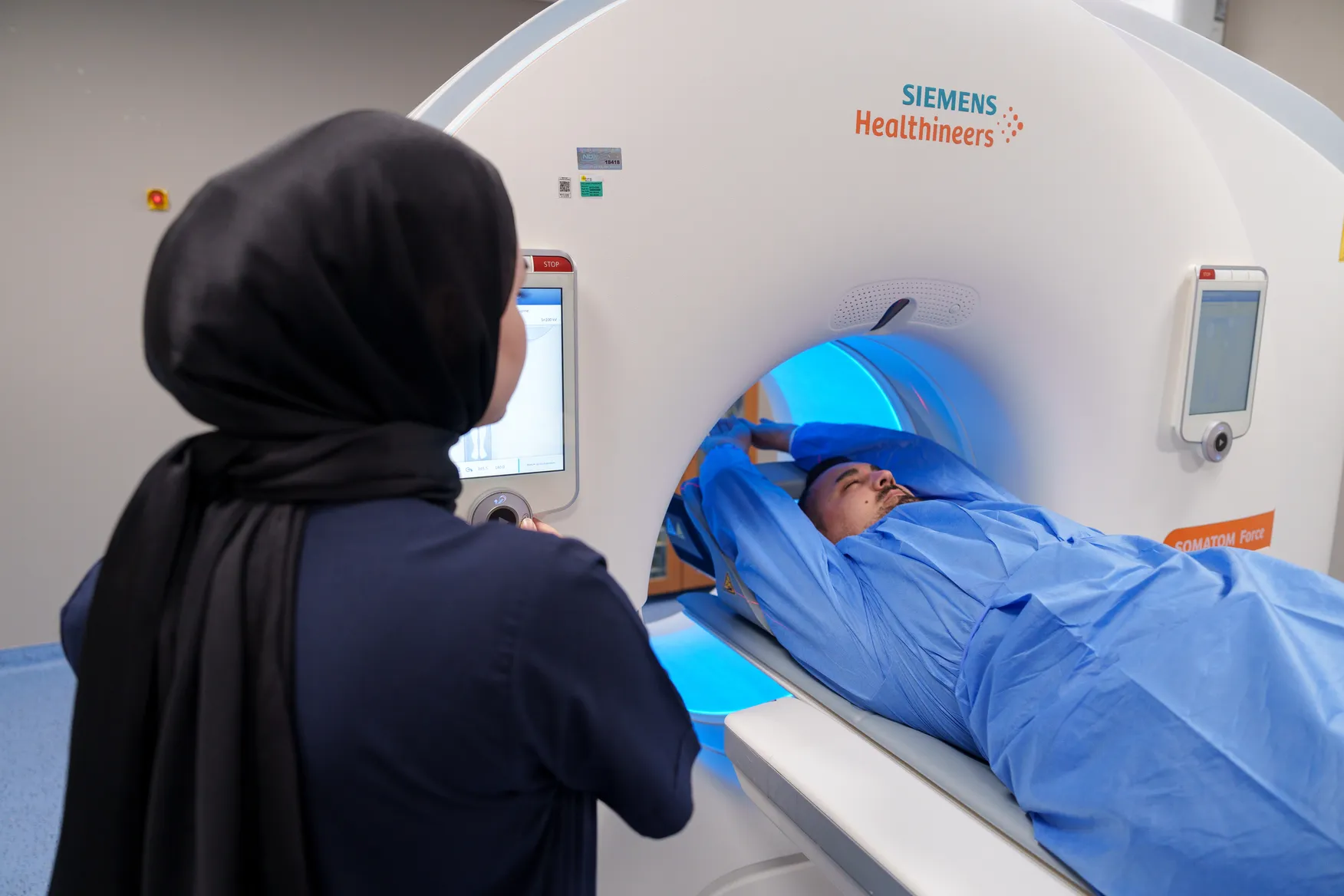 Modern hospital corridor at EstExpert partner facility Istanbul